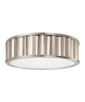 Polished Nickel 2 Light Flush Mount X277335