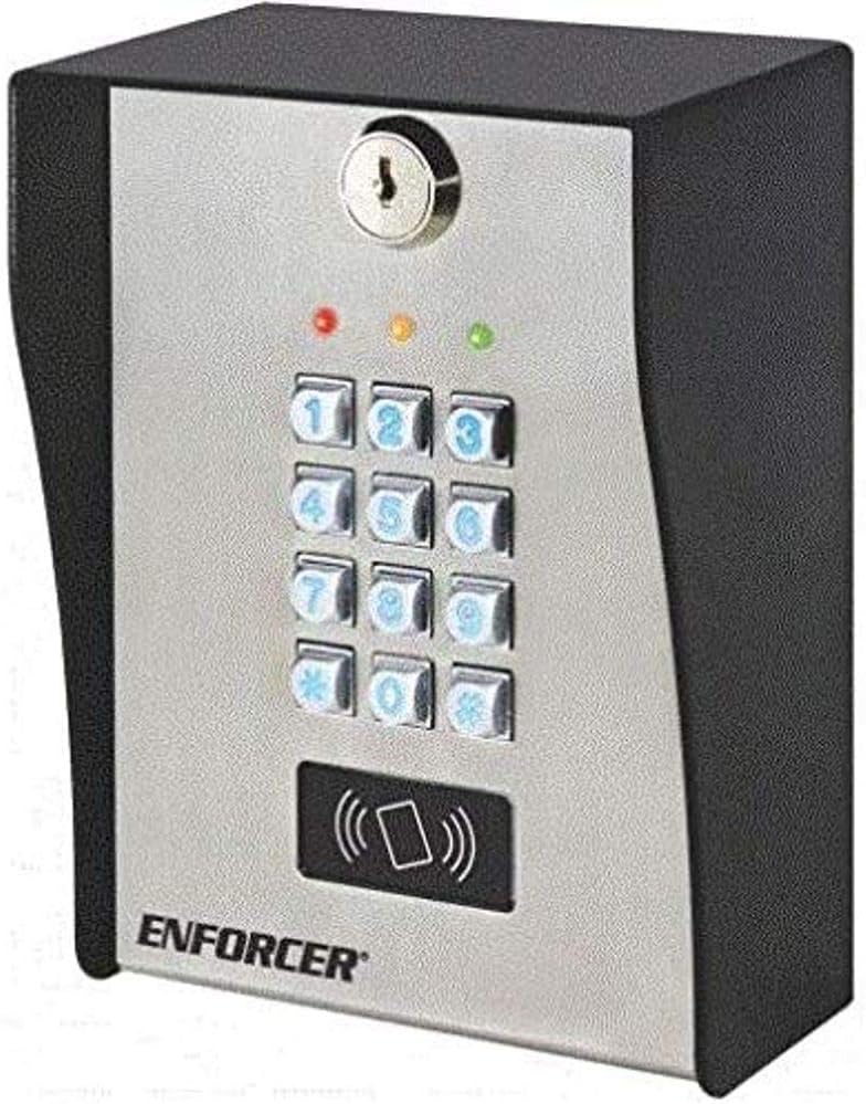 Heavy-Duty Outdoor Access Control Keypad with Proximity Reader B741327