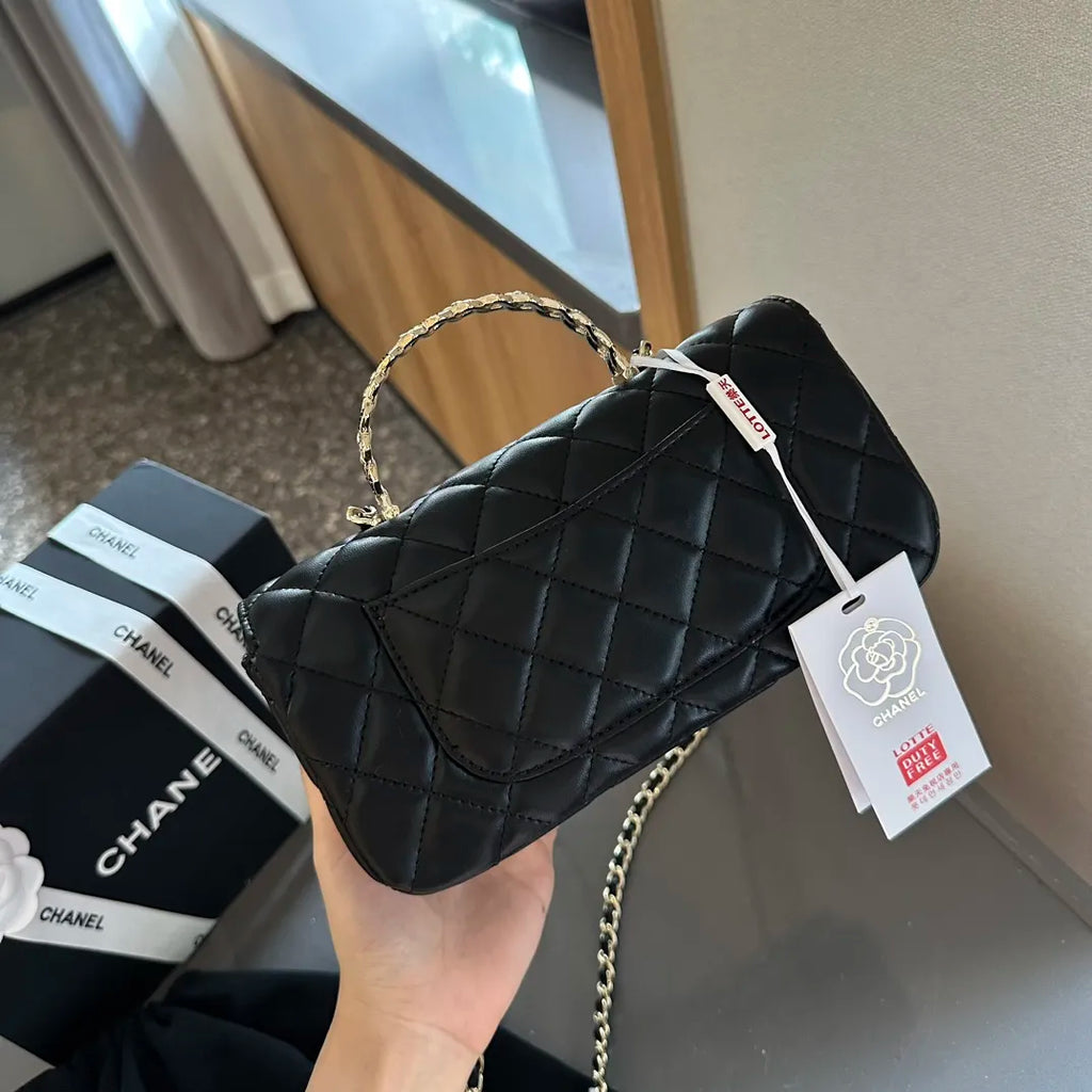 Quilted Lambskin Rectangular Flap I889