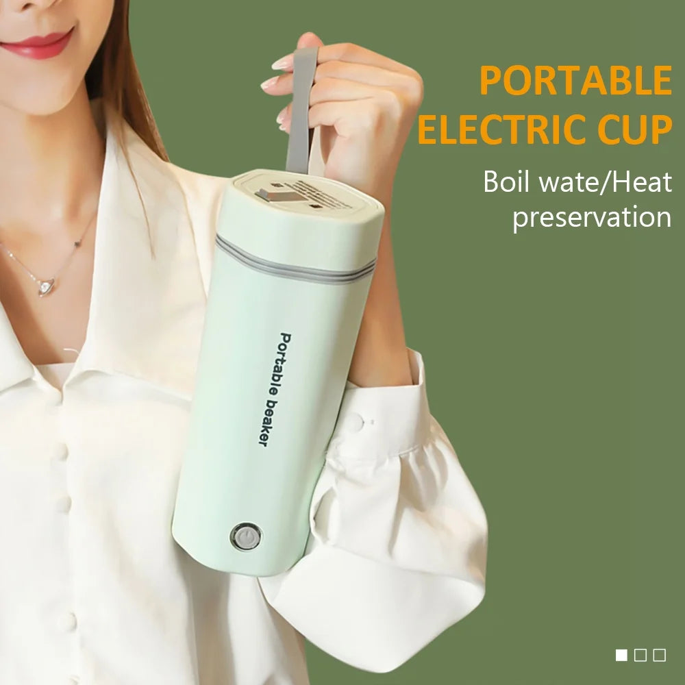 Portable Electric Kettle 350ML Stainless Steel U197385