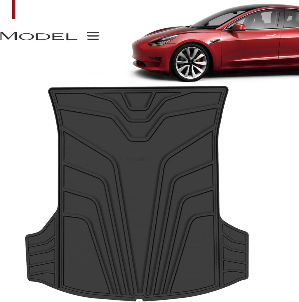 All Weather Trunk Mats for Tesla Model 3 Pack of 2 X889