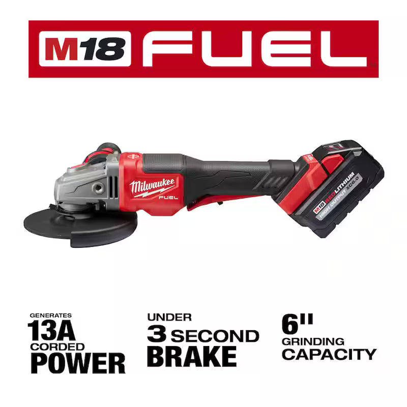 4-1/2 in./6 in. Cordless Angle Grinder M805818