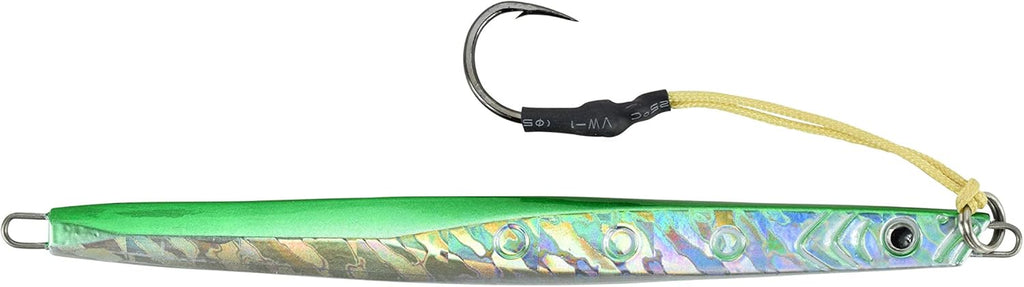 100g-300g Vertical Jig with Mustad Assist Hook Z5387