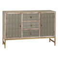 Brown Iron Cabinet P90280