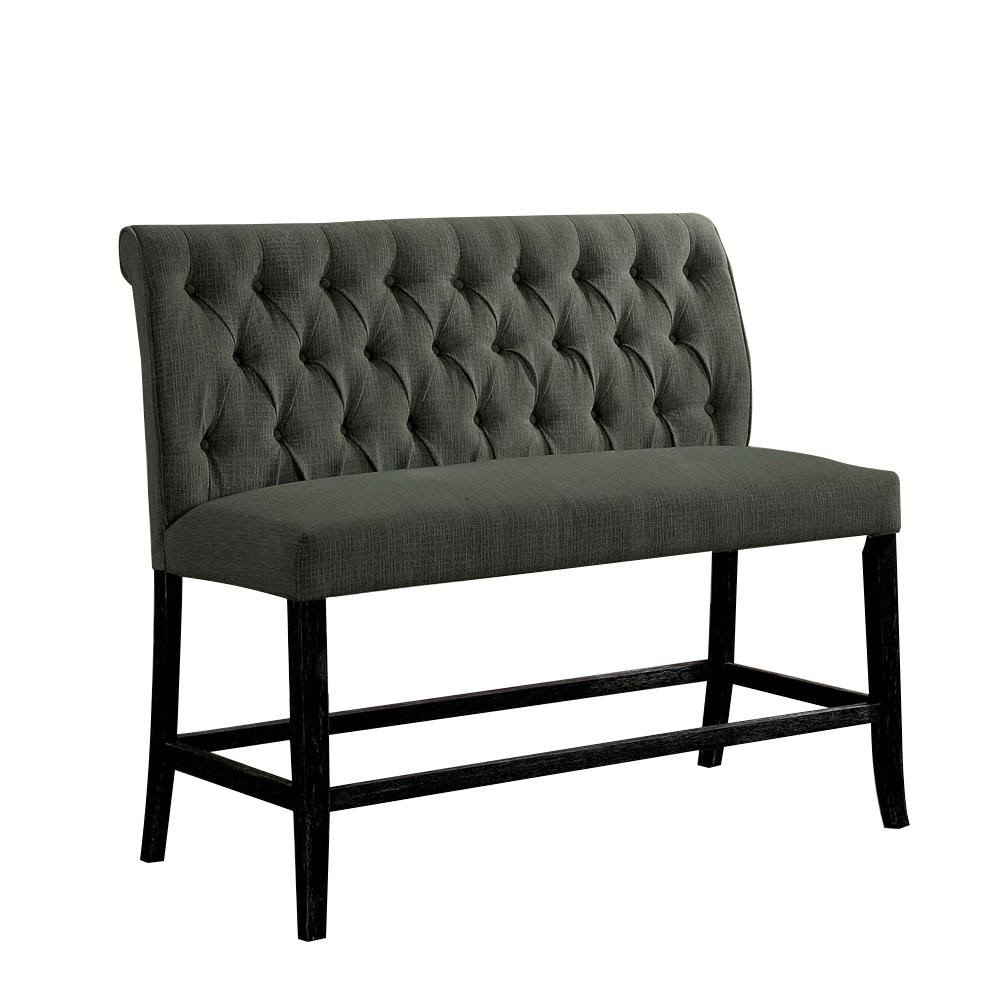 Gray Counter Height Bench M43768