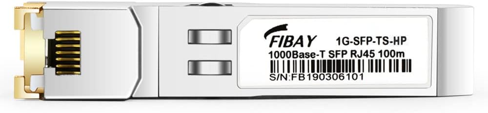 1000Base-T SFP to RJ45 Copper Transceiver Module Pack of 2 S5643