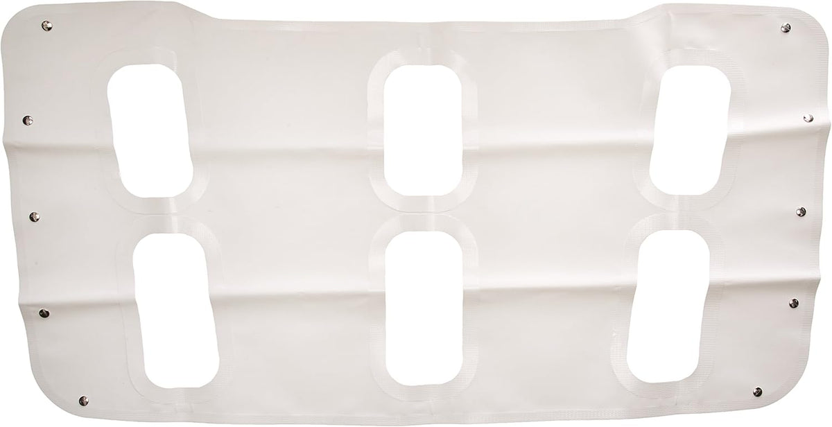 White Winterfront Truck Grille Cover M8113