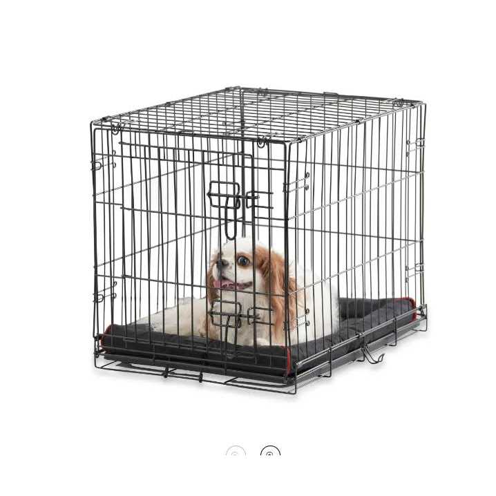 Folding Dog Crate with Divider D81225