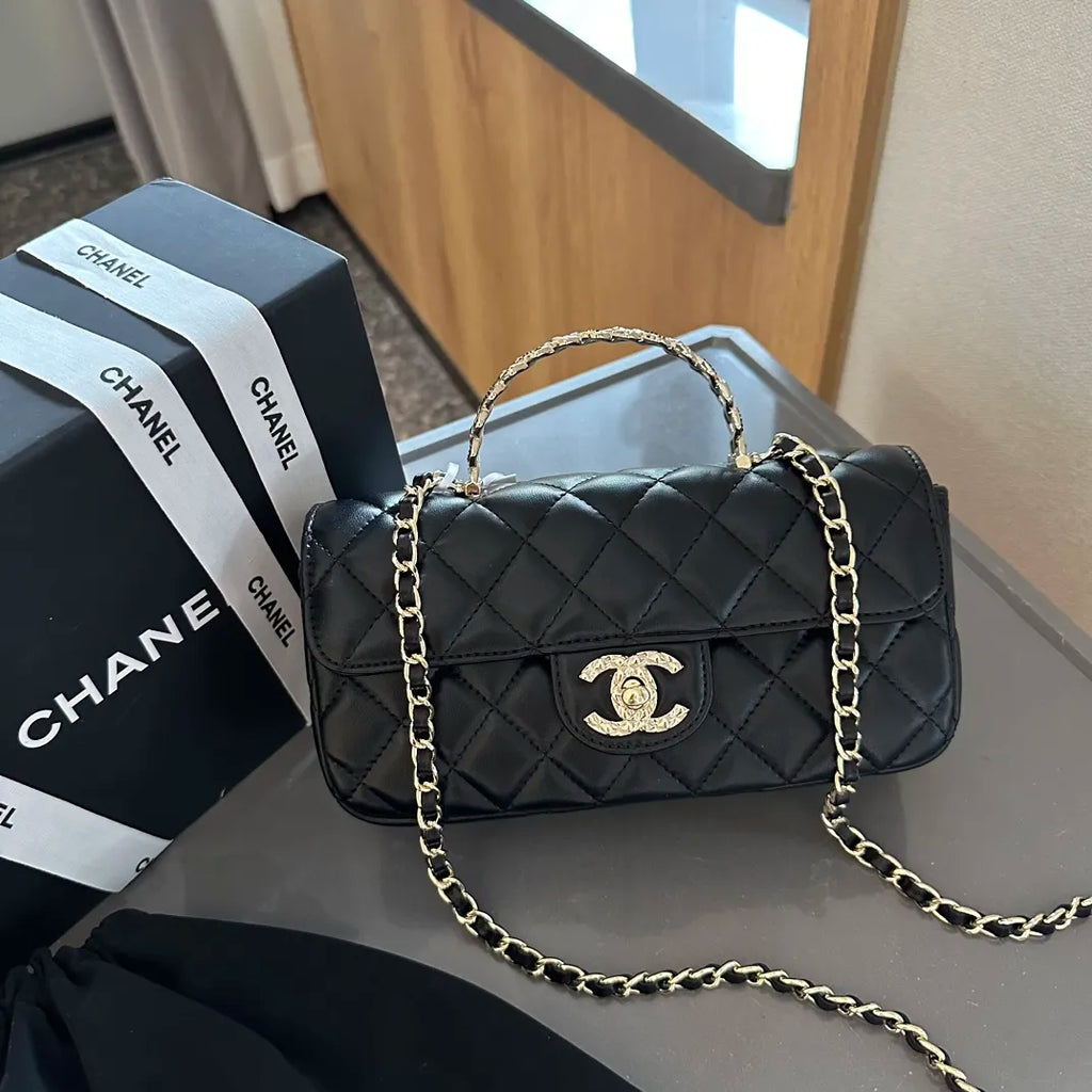 Quilted Lambskin Rectangular Flap I889