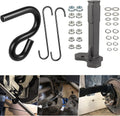 Universal Wheel Hub Removal Tool & Lower Control Arm Prying Tool & Black Brake Caliper Hangers J72373