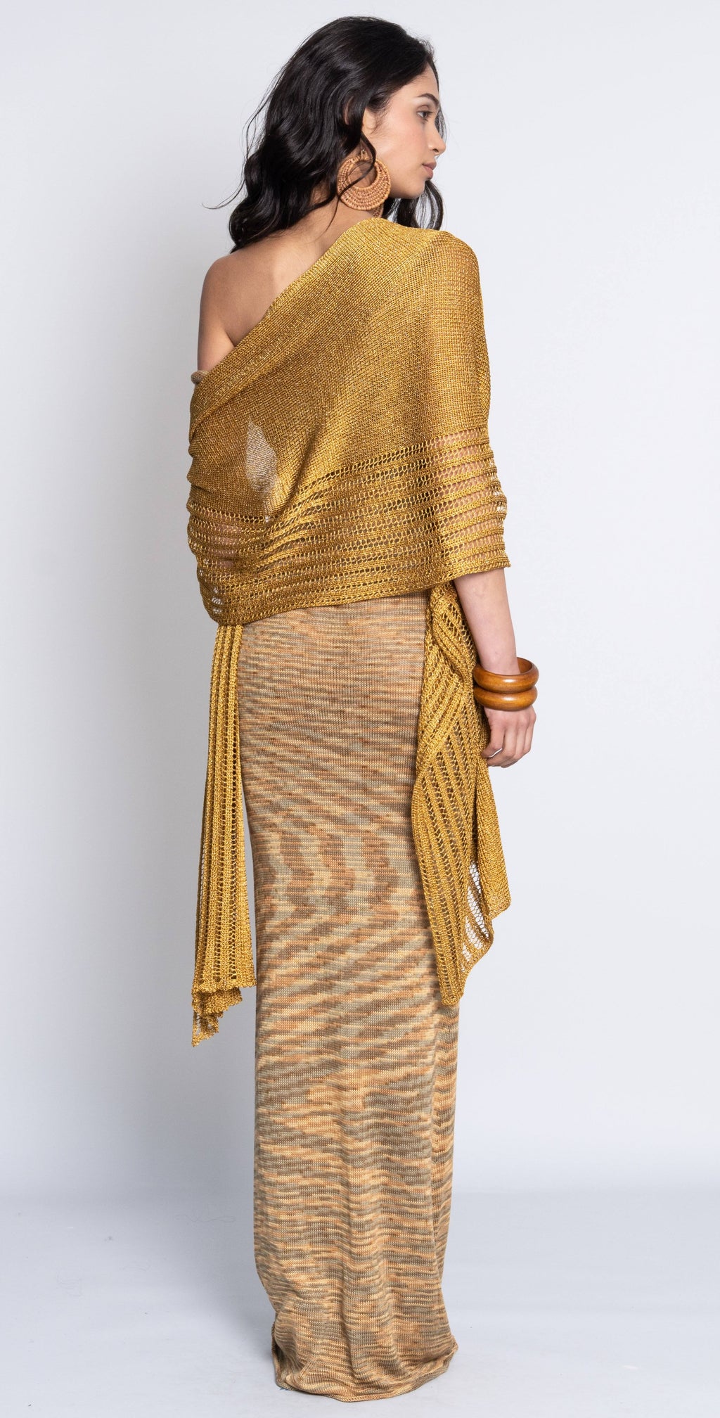 Golden Butterfly Scarf T69960