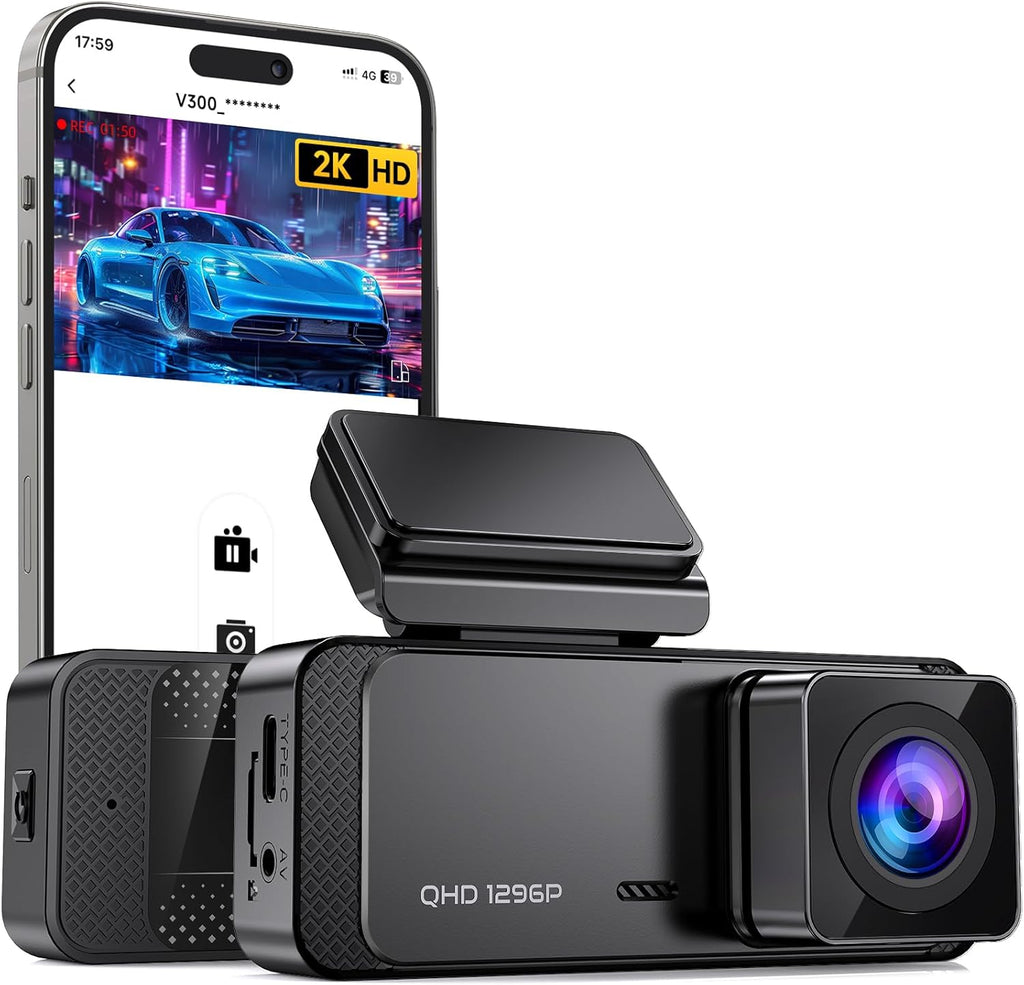1296P Front Dash Cam with Night Vision P25630