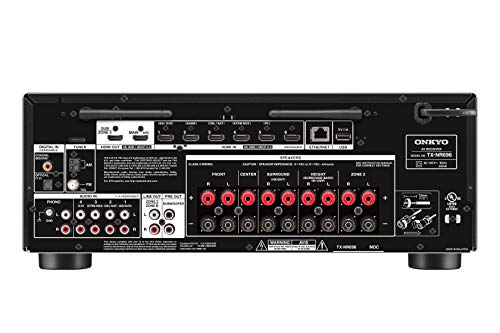 Black Smart Audio and Video Receiver D637