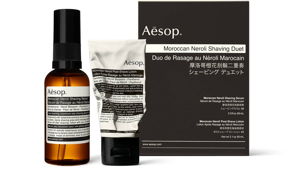 Moroccan Neroli Shaving Duet P18837