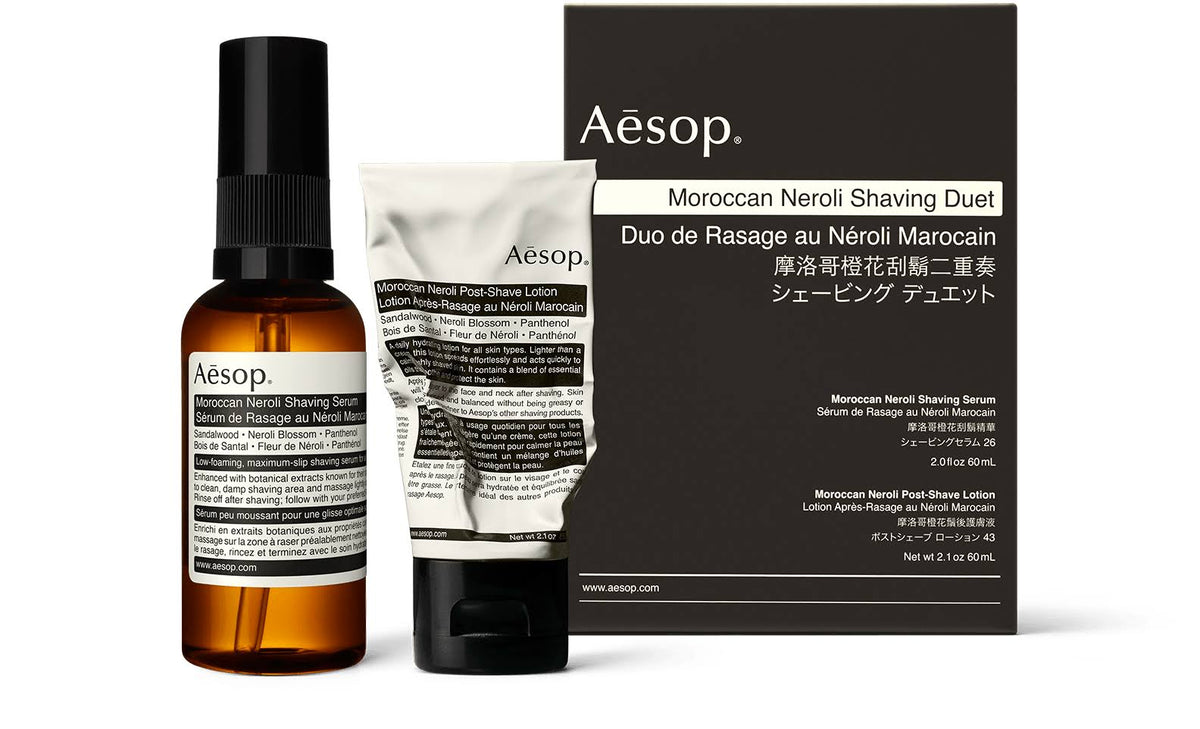Moroccan Neroli Shaving Duet P18837