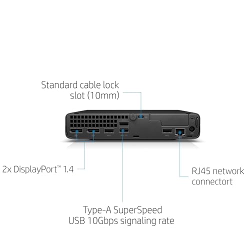 Mini PC Desktop Computer, Intel Octa-Core i7-10700 up to 4.8GHz, 32GB DDR4 RAM, 1TB PCIe SSD, Windows 11 Pro D676566