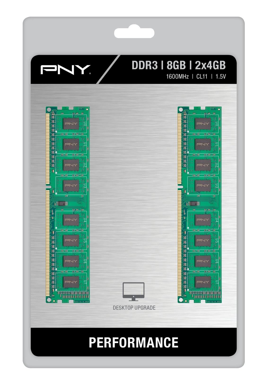 8GB Kit (2x4gb) DDR3 1600Mhz CL11 Desktop Memory B440