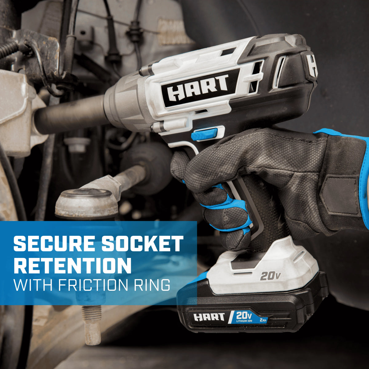 1/2-inch Battery-Powered Impact Wrench V2024