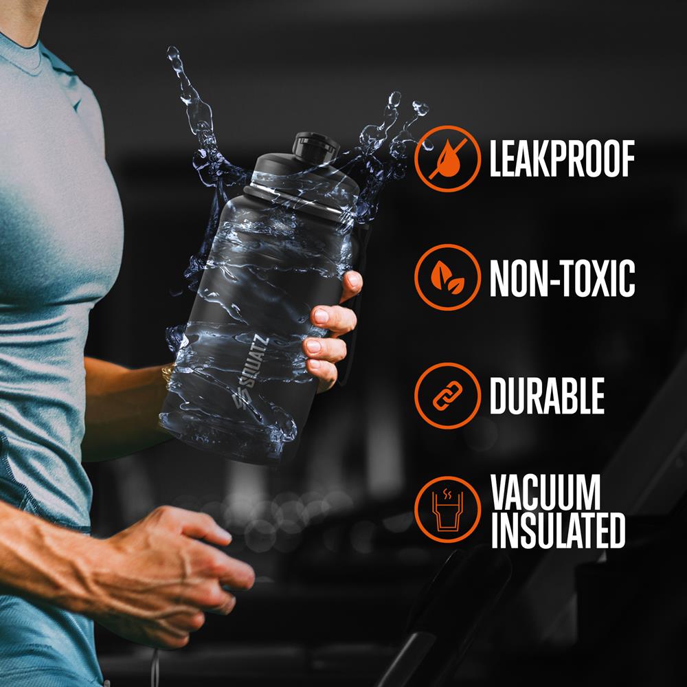 74 Oz Stainless Steel Vacuum Insulated Water Bottle X699152