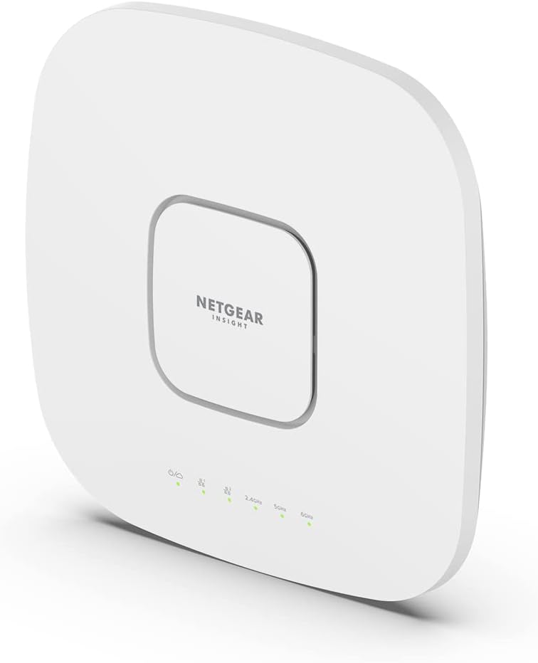 WiFi 6E Tri-Band AXE7800 Wireless Access Point with Power Adapter T230589
