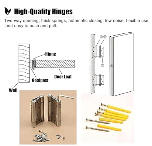 Wooden Swinging Door, W140xH90cm C93738