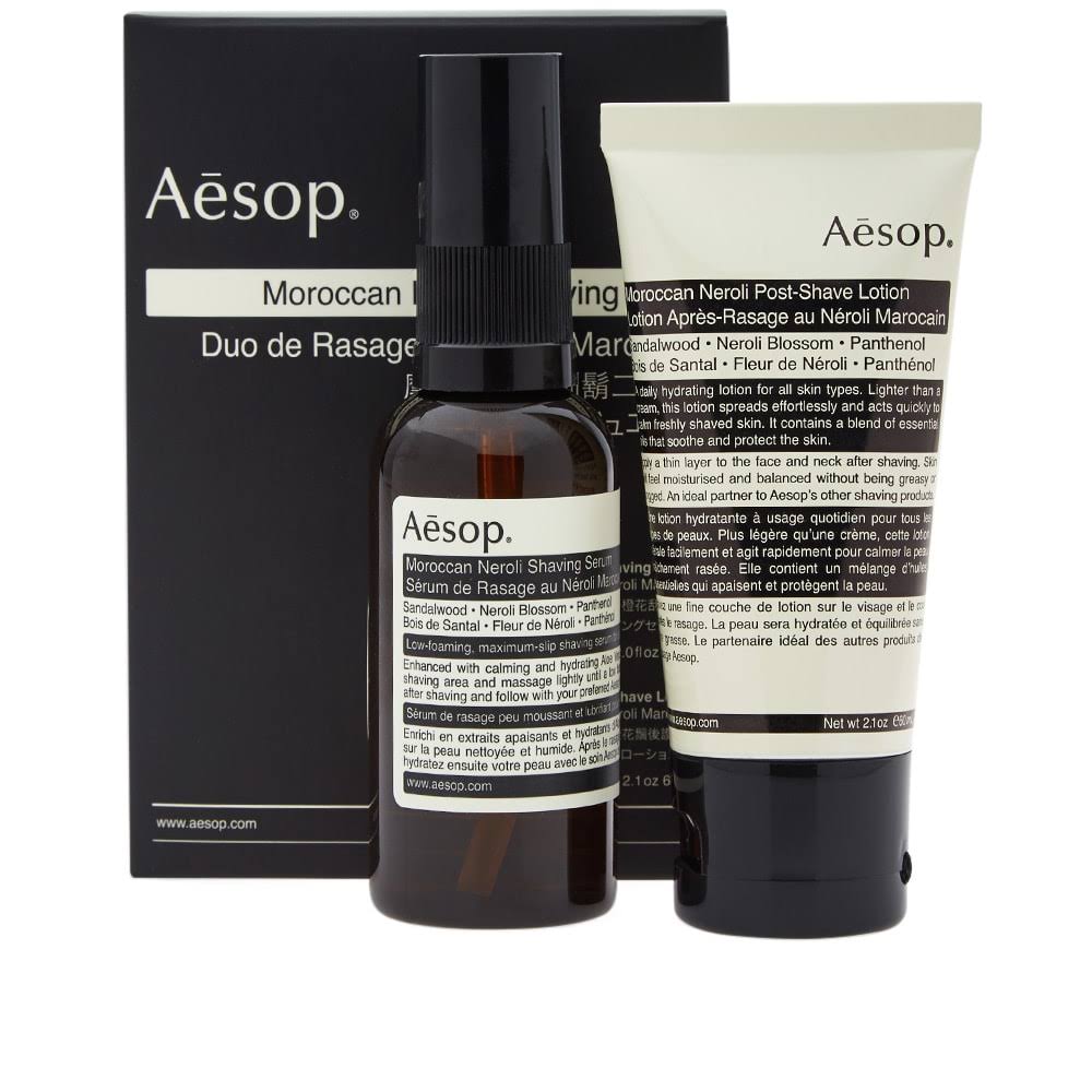 Moroccan Neroli Shaving Duet P18837