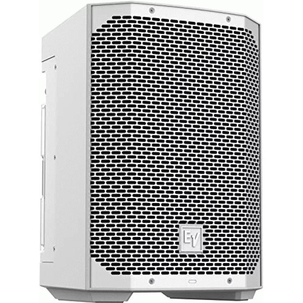 White 8" 2-Way Battery Powered Loudspeaker with Bluetooth X871