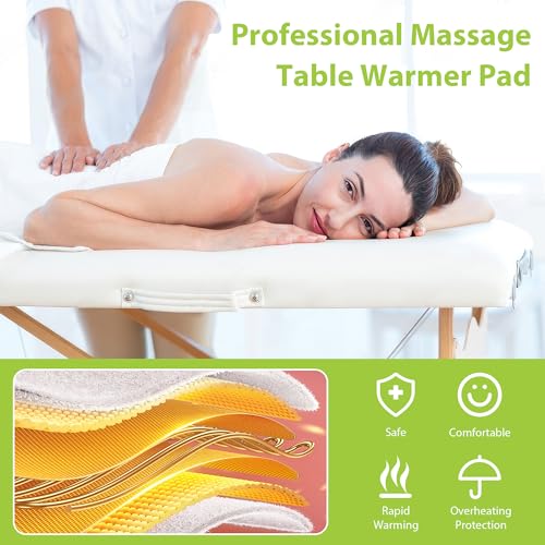 Massage Table Warmer Heating Pad with Timer, 9 Heat Settings, 30" x 71" Y579