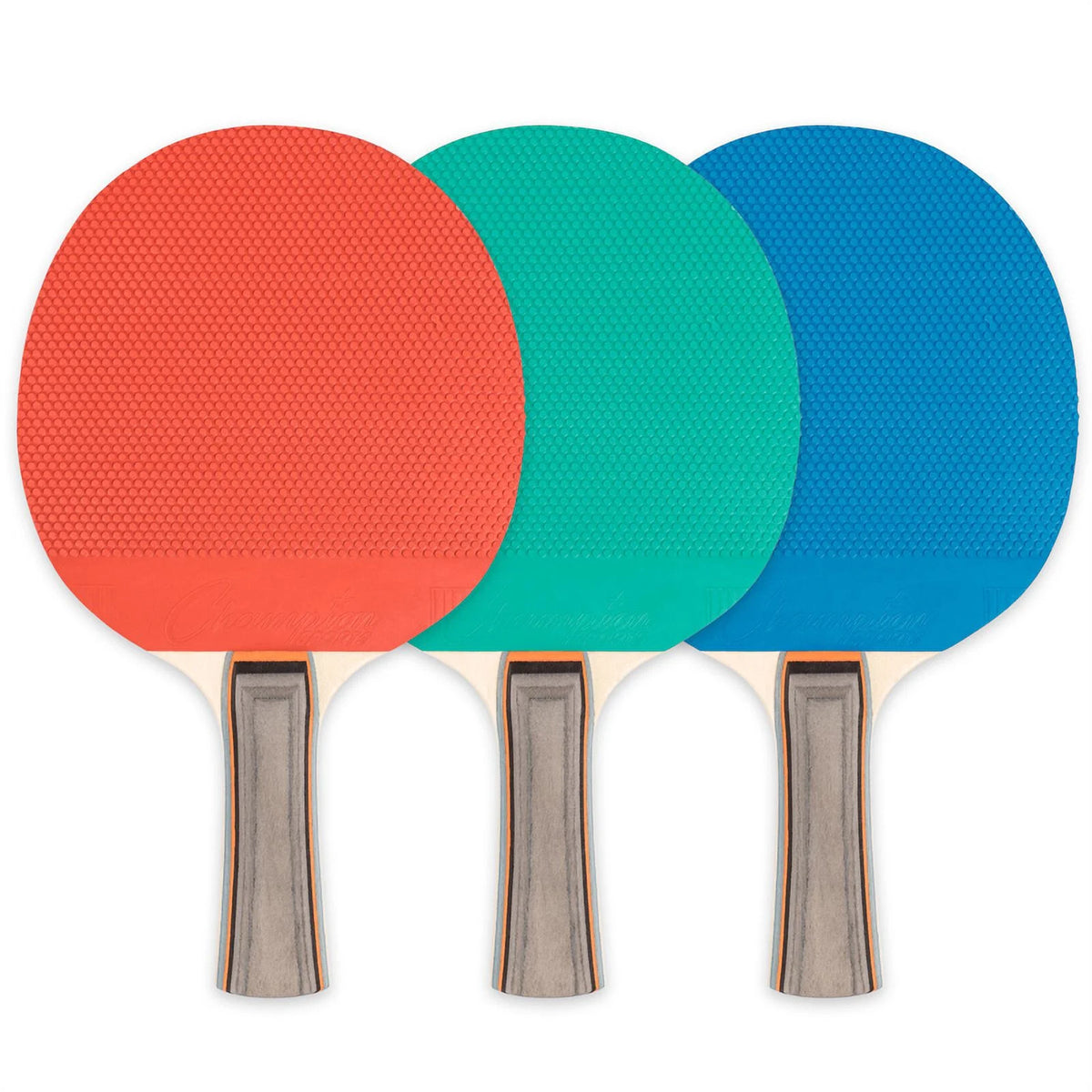 5 Ply Rubber Table Tennis Paddle, Bundle of 5 V18167