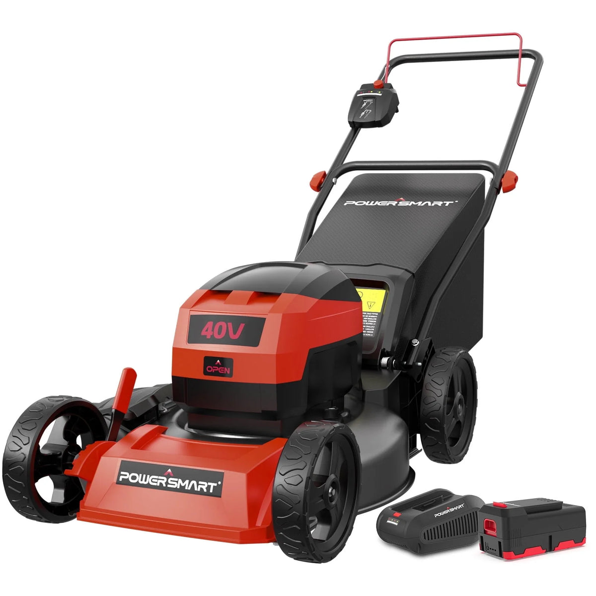 40V 17-inch Cordless Brushless Electric Push Lawn Mower K34393