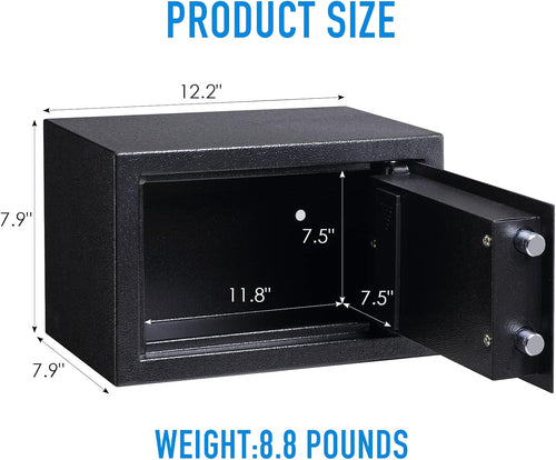 0.44 Cubic Feet Electronic Digital Security Box M94815