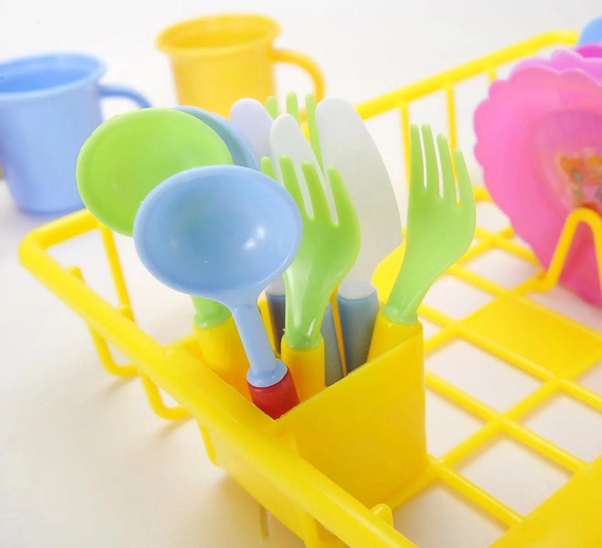 Play Dishes Kitchen Wash And Dry Tea Playset C8181