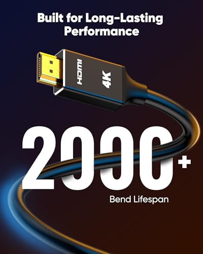 4K HDMI Cable 50ft CL3 Rated 18Gbps S32730