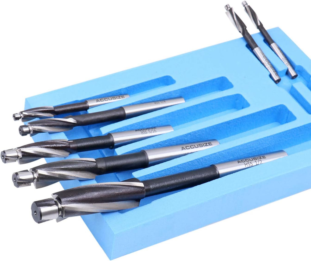 7 Pc H.S.S. Solid Cap Screw Counterbore Set T900