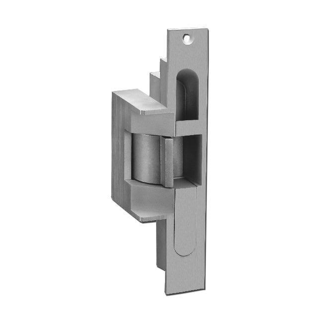 Electric Strike with Latchbolt and Locking Cam Monitor Bright Stainless Steel Q110861