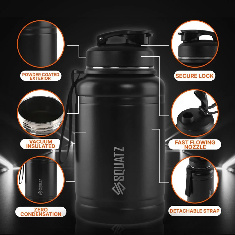 74 Oz Stainless Steel Vacuum Insulated Water Bottle X699152