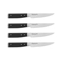 Black 4-piece Forged Steak Knife Set R39762