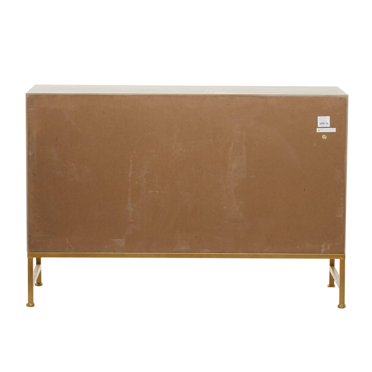 Brown Iron Cabinet P90280