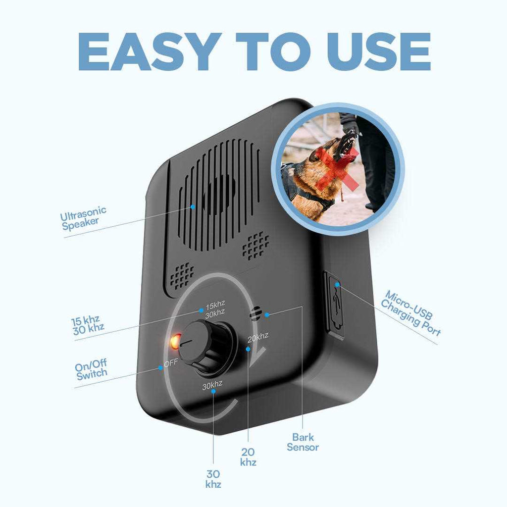 Rechargeable Dog Bark Stopper T118