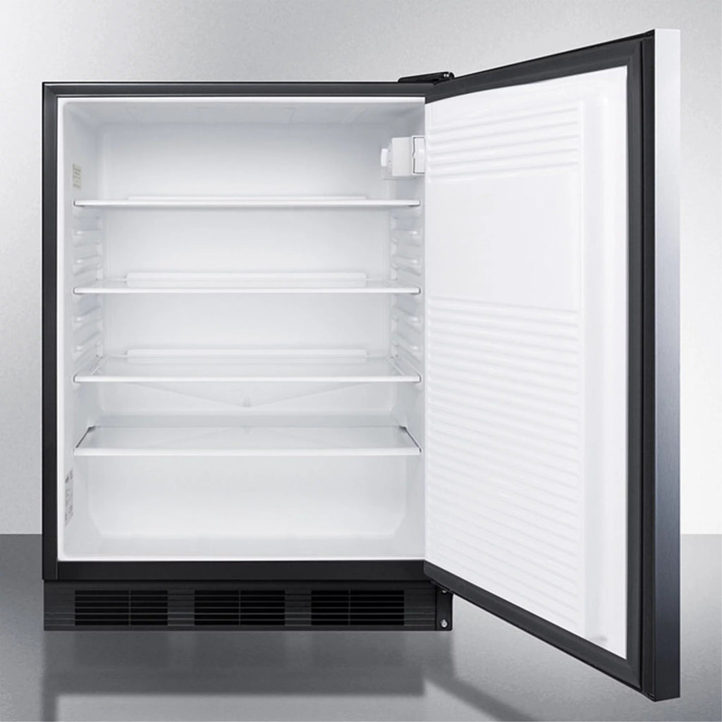 Black ADA Compliant All-Refrigerator S6571