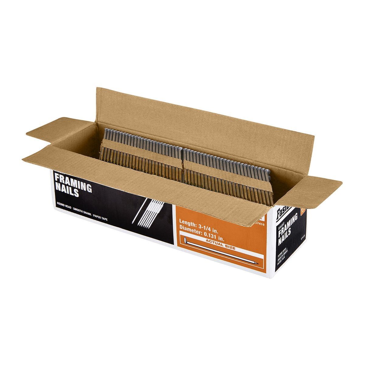 Bright 3-1/4 in. Framing Nails, 2000 Pack T54728