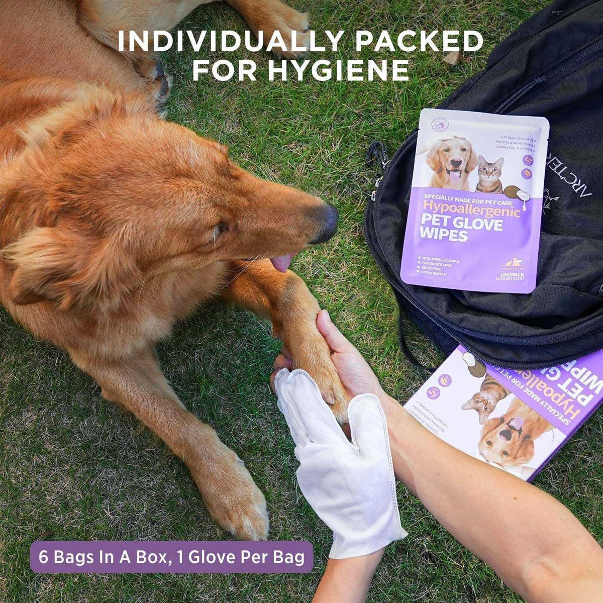 Pet Cleaning Deodorizing Bathing Wipes R5265