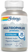 12 Strain Probiotic 20 Billion CFU 100 VegCaps L936389