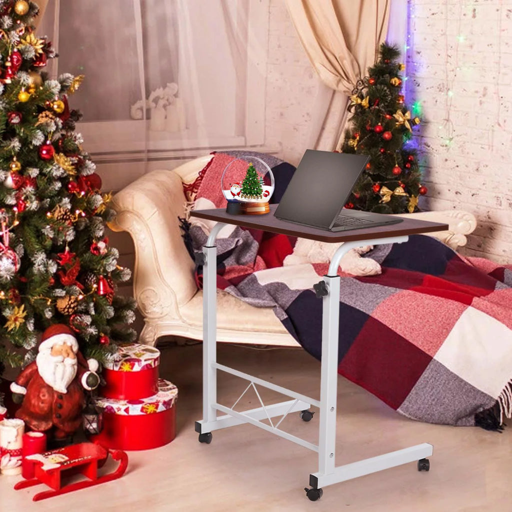 Height Adjustable Mobile Desk with Wheels T303134