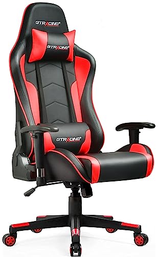 Black Ergonomic Gaming Chair with Speakers M9315