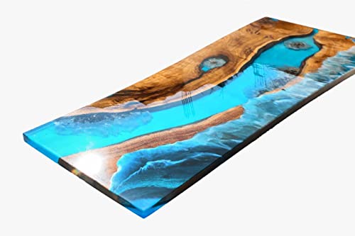 Large Epoxy Table, 48 x 24 Inches R833259