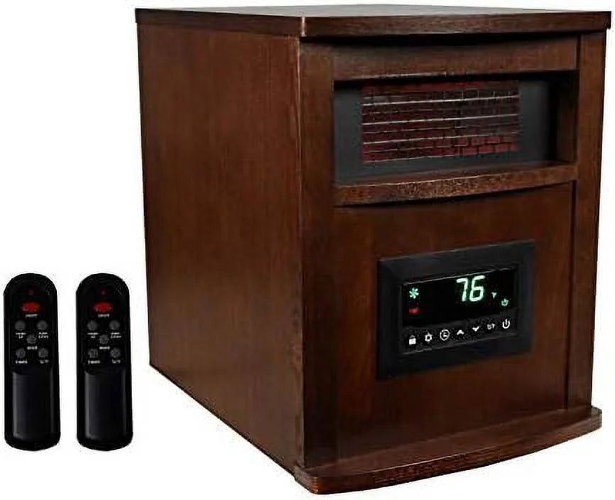 1500W Portable Infrared Quartz Space Heaters (Pair) K123103