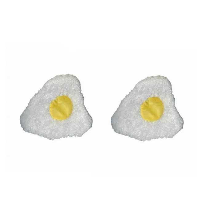Chicken and Egg Paper Crinkle Squeaker Toys Y683