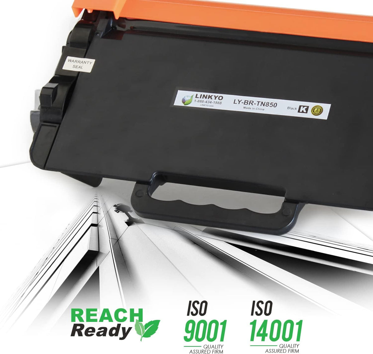 Black High Yield Toner Cartridge Pack of 2 P23177
