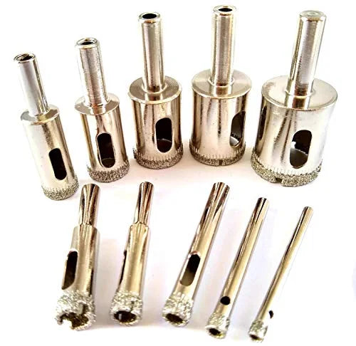 Diamond Drill Bit 10 Pieces Set O63864